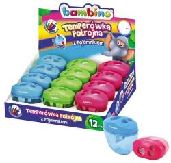 St. Majewski Bambino műanyag tartályos hegyező - tripla (002977)