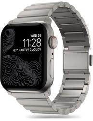 Tech-Protect SteelBand karkötő Apple Watch 4 / 5 / 6 / 7 / 8 / 9 / SE / Ultra 1 / 2 (42/44/45/49 mm) - titán