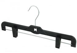  36cm Csíptetős Fekete Harang Vállfa