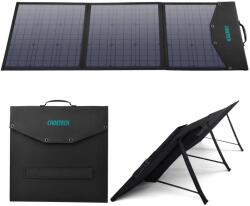 Choetech SC008 napelemes összecsukható töltő 120W DC / USB-C / 2x USB-A - fekete