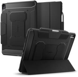 Spigen Rugged Armor Pro Case - хибриден удароустойчив кейс с поставка за iPad Air 13 (2024) (черен)