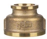 Gebo Gold 1/2"-3/8"szűkített karmantyú, sárgaréz