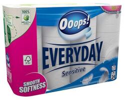 Ooops! Toalettpapír OOOPS! Everyday 3 rétegű 24 tekercses Sensitive - pcx