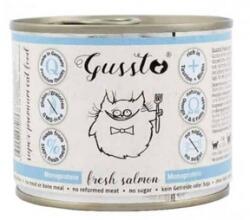 Gussto Cat Fresh Salmon nedves macskaeledel friss lazac 6x200g