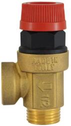 FERRO Z1530MF biztonsági szelep hideg-melegvíz és használati melegvíz rendszerekhez 1/2"×1/2