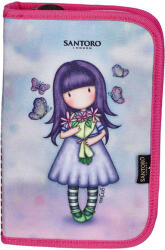 Santoro Penar școlar Santoro Gorjuss - Send Me Flowers, cu 1 fermoar (825302) Penar