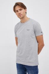 Pepe Jeans Tricou Original Basic 3 culoarea gri, melanj PPYY-TSM149_90X