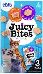 Inaba Foods Juicy Bites Recompense pentru Pisici cu Crab si Scoici