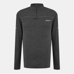 Karrimor Xlite Seamless Running Mens 1/4 Zip - Black