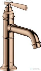 Hansgrohe AXOR MONTREUX 100 mosdó csaptelep nem zárható leeresztővel, polírozott vörös arany hatású 16516300 (16516300)