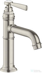 Hansgrohe AXOR MONTREUX 100 mosdó csaptelep nem zárható leeresztővel, rozsdamentes acél hatású 16516800 (16516800)