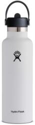 Hydro Flask Sticluță termo cu gura de aerisire 21 OZ Standard Flex Straw Cap, alb