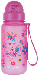 LittleLife Sticlă de apă pentru copii LittleLife 400ml, fluturi
