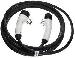 VHBW töltőkábel elektromos autóhoz, plug-in hibridhez - 2-es típusú kábel Type 2, 3-fázisú, 32 A, 22 kW, 7 m (WB-888401509)