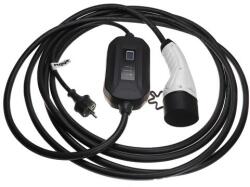 VHBW töltőkábel elektromos autóhoz, plug-in hibridhez - 2-es típusú kábel Type 2, egyfázisú, 16 A, 3, 5 kW, 7 m (WB-888401505)