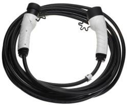 VHBW töltőkábel elektromos autóhoz, plug-in hibridhez - 2-es típusú kábel Type 2, egyfázisú, 16 A, 3, 5 kW, 10 m (WB-888401522)