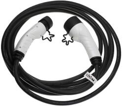 VHBW töltőkábel elektromos autóhoz, plug-in hibridhez - 2-es típusú kábel Type 2, 3-fázisú, 16 A, 11 kW, 7 m (WB-888401517)