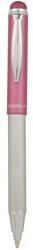 Zebra Golyóstoll, 0, 24 mm, teleszkópos, rozsdamentes acél, pink tolltest, ZEBRA "Telescopic Metal Stylus", kék (TZ46617) - jatekotthon