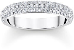 Thomas Sabo Gravírozható fehér köves Thomas Sabo női ezüst gyűrű - TR2462-051-14-60 (TR2462-051-14-60)