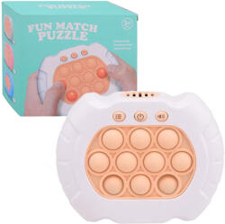 Gyorsasági memóriajáték Pop it fidget - fehér