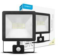 Modee LED fényvető érzékelős 50W 220-240V AC 4500lm 4000K fekete alumínium IP65 A2-series Modee - ML-FLS4000K50WSA2N (ML-FLS4000K50WSA2N)