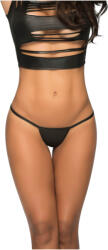 Mapalé - fényes mikro tanga (fekete) (849663059457)