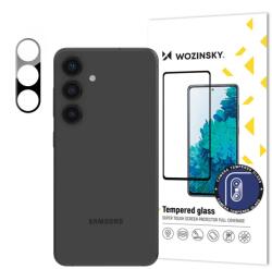 Wozinsky 9H edzett védőüveg kamerára Samsung Galaxy S24 Plus telefonhoz - Fekete KP32883