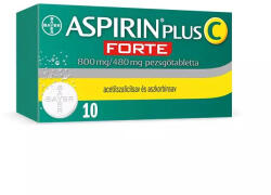  Aspirin Plus C 800 mg/480 mg FORTE pezsgőtabletta 10x (790646)