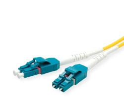 Roline Cablu optic 9/125 m OS2 LC/LC, 1m, galben 21.15. 8781-10 (21.15.8781-10)