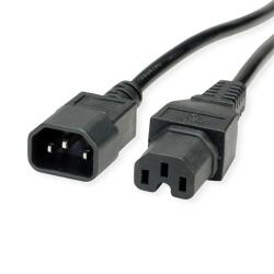 Valueline Cablu de alimentare C14 - C15, 3 m, negru 19.99. 1123-20 (19.99.1123-20)