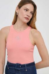 Guess top GUENDALINA női, narancssárga, W4RP43 KAZH2 - narancssárga M