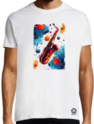 Magnolion Absztrakt jazz v1 póló