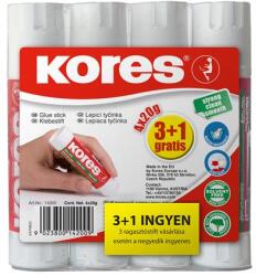 Kores Bețișor de lipici, 20 g, 3+1 pachete cu ofertă specială, KORES 14200 (14201.21 / 14200)