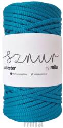  Polyester Sznur 5 mm lapos - 140 türkiz (8003)