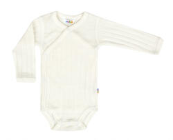 JOHA Body kimono lână merinos si mătase Joha - Basic White