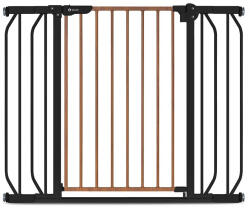 Lionelo Poarta de siguranta Lionelo Truus Slim prin presiune 105 cm Negru Natur
