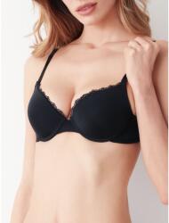Cotonella Sutien microfibra push-up cu dantela si sarme Cotonella CD058 00B1