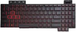 ASUS Tastatura pentru Asus TUF FX504G iluminata rosu US Mentor Premium