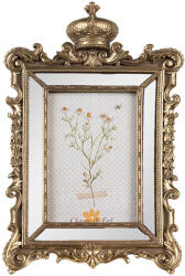 Clayre & Eef Rama foto masa oglinda polirasina aurie 21x3x32 cm, 13x18 cm (2F1130)