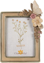Clayre & Eef Rama foto masa polirasina maro bej 18x3x26 cm, 13x18 cm (2F1127)