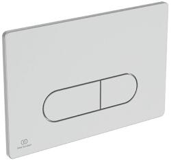 Ideal Standard Clapeta WC Ideal Standard Oleas, dubla, orizontala, 234 x 154 mm, plastic, mat, crom, R0117JG (R0117JG)