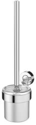 BISK Set perie WC Bisk Ventura 05303, montare pe perete, fixare ascunsa, suport, crom (BIS05303)