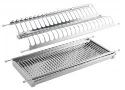 GTV Scurgator de vase incorporabil din inox pentru corp mobilier 700mm (OC-A0170-06) Uscator vase