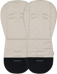 Petite&mars Ülésbetét babakocsiba Foamy Beige Whale