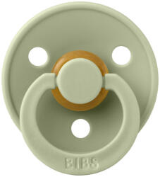 BIBS játszócumi - Colour natúr kaucsuk 0-6 hó zsálya 1 db - babycenter-sopron