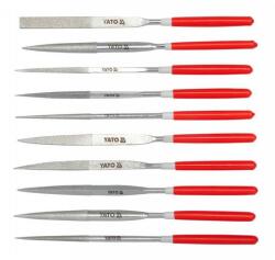 TOYA Tűreszelő készlet 10 részes 4, 0 x 160 mm YATO (yt-6151)