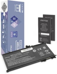 mitsu Baterie Laptop Pentru Omen 15, 2800 mAh (43 Wh) 15, 4 V (5BM739-BC/HP-15XL)