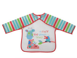 Cangaroo Bib Messy hosszú ujjas előke - Piros - pindurka
