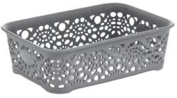 MEGAPLAST Mega Plast MONAKO XS, 6 × 20 × 14cm, szürke metál (MAT26406)