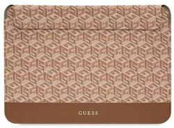 GUESS GCube Stripes tok 16"-os laptophoz - barna